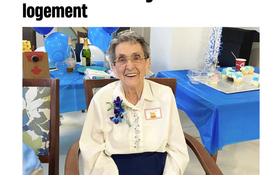 Sa RPA condamnée à lui verser 12 000$: à 96 ans, elle est victime d’une éviction illégale de son logement